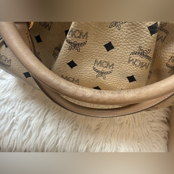MCM Beige Visetos bag - Picture 10 of 16